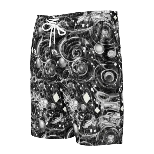 Chrome Whirlpool on a Men's Board Shorts