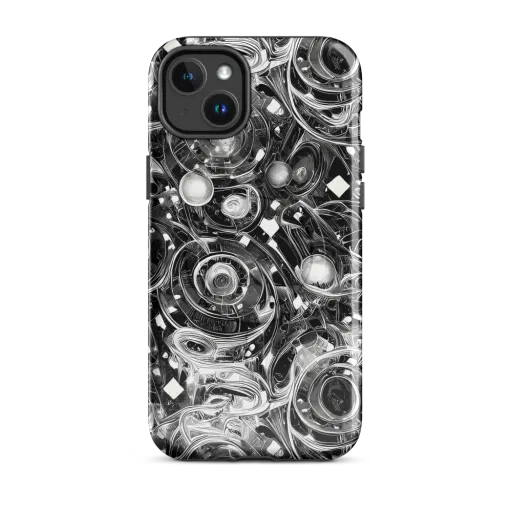Chrome Whirlpool on a MagSafe Tough Case for iPhone®