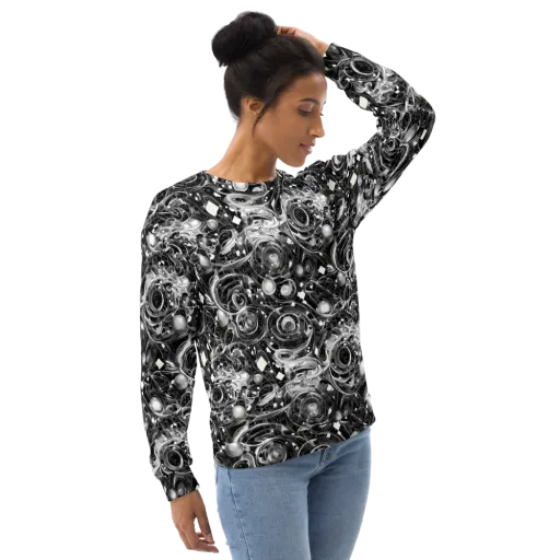 Chrome Whirlpool on a Sweatshirt