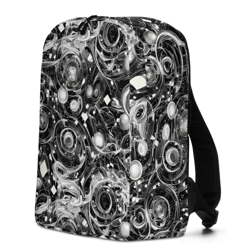 Chrome Whirlpool on a Minimalist Backpack