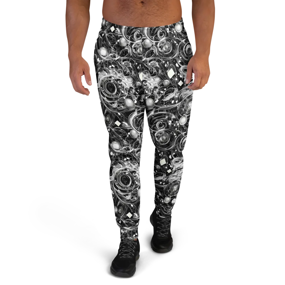 Chrome Whirlpool on Men's Joggers — Front