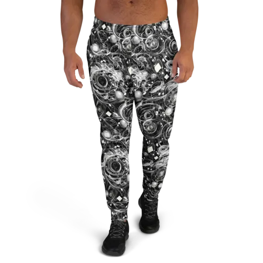 Chrome Whirlpool on a Men's Joggers
