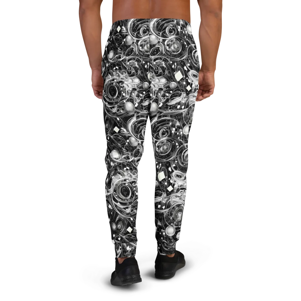 Chrome Whirlpool on Men's Joggers — Back