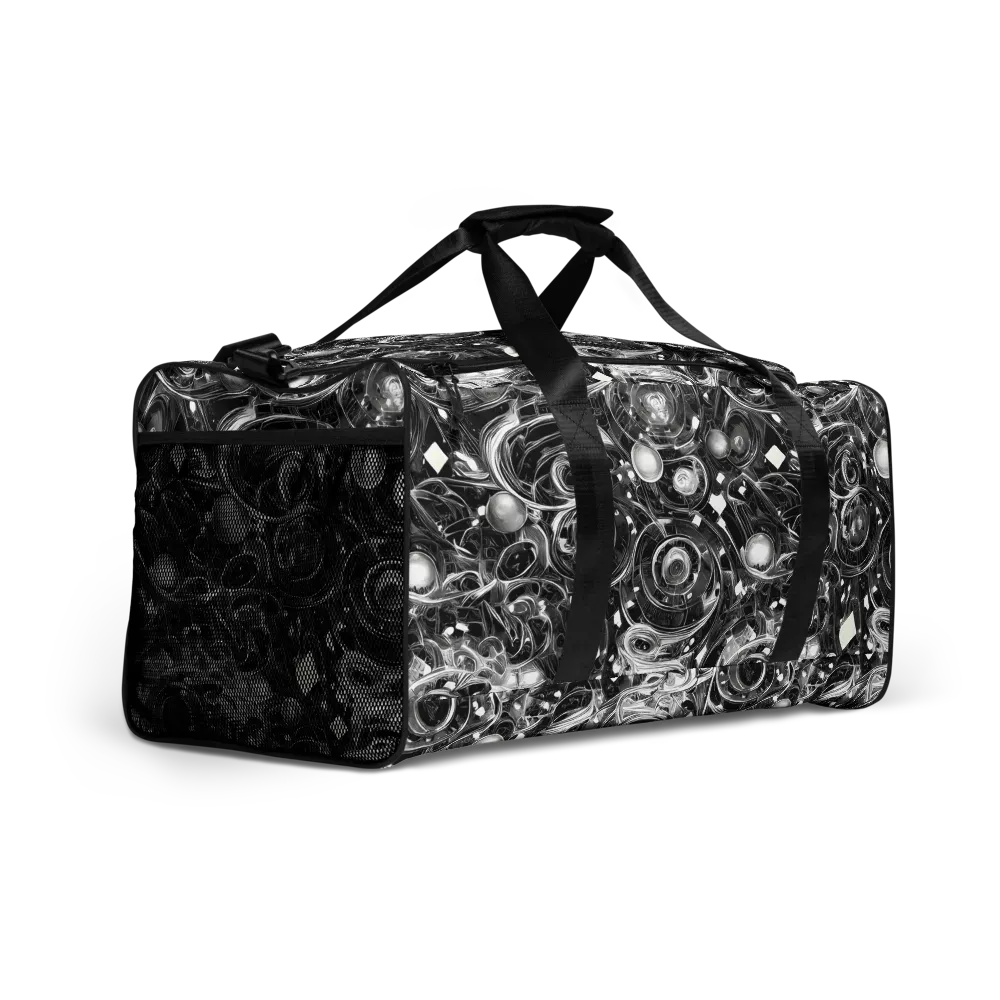 Chrome Whirlpool on Duffle Bag — Right Front