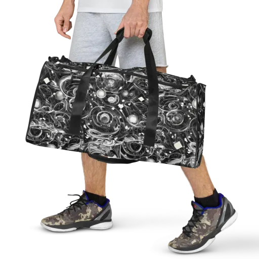 Chrome Whirlpool on a Duffle Bag