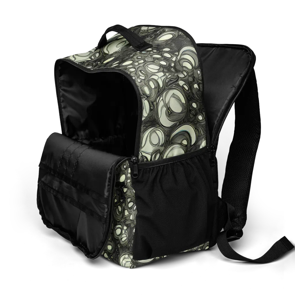 Cellular Noir on Utility Backpack — Product details 2