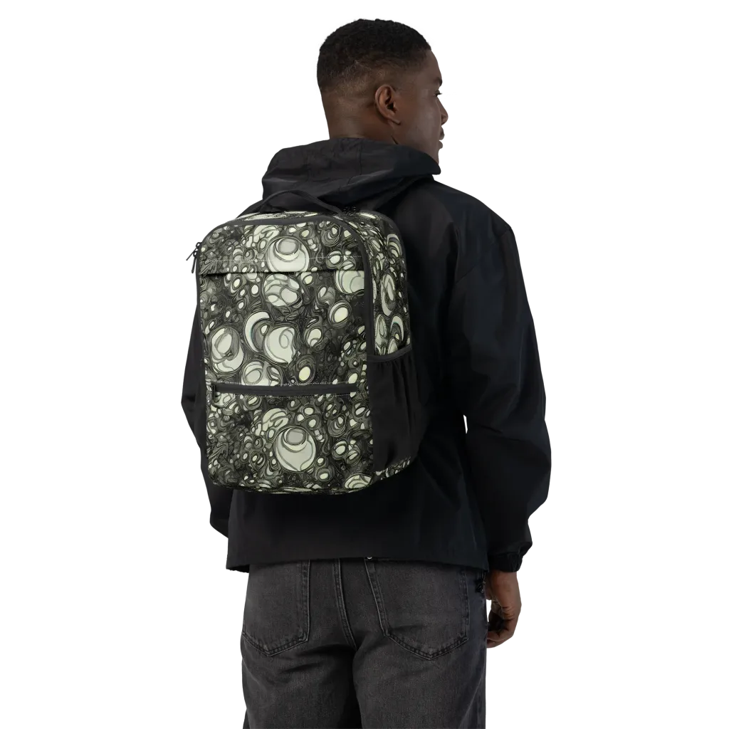 Cellular Noir on Utility Backpack — Back
