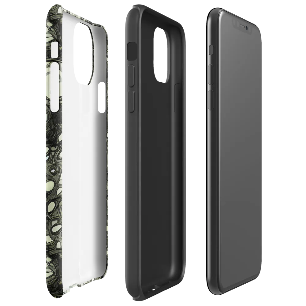 Cellular Noir on Tough Case for iPhone® — Right