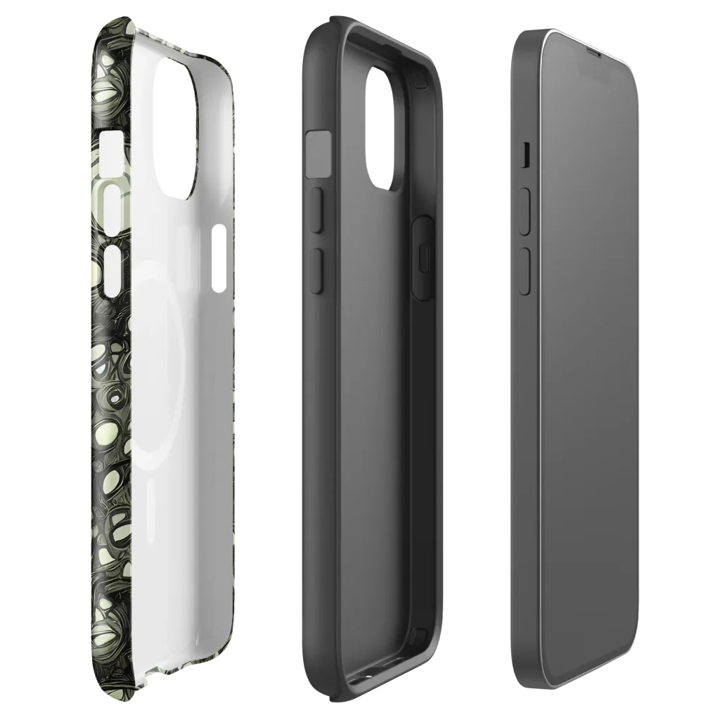 Cellular Noir on MagSafe Tough Case for iPhone® — Front