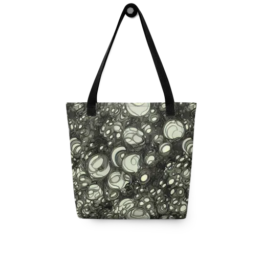 Cellular Noir on a Tote Bag