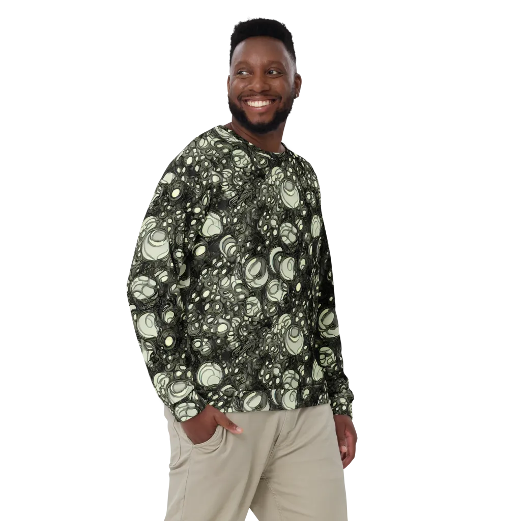 Cellular Noir on Sweatshirt — Front