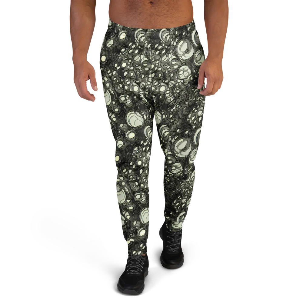 Cellular Noir on Men's Joggers — Front