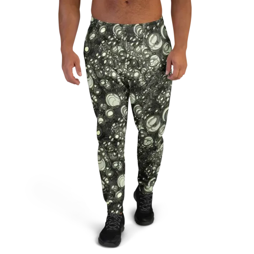 Cellular Noir on a Men's Joggers