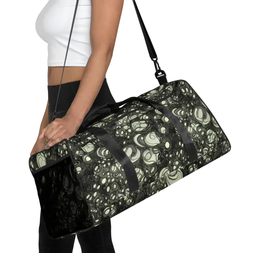 Cellular Noir on a Duffle Bag