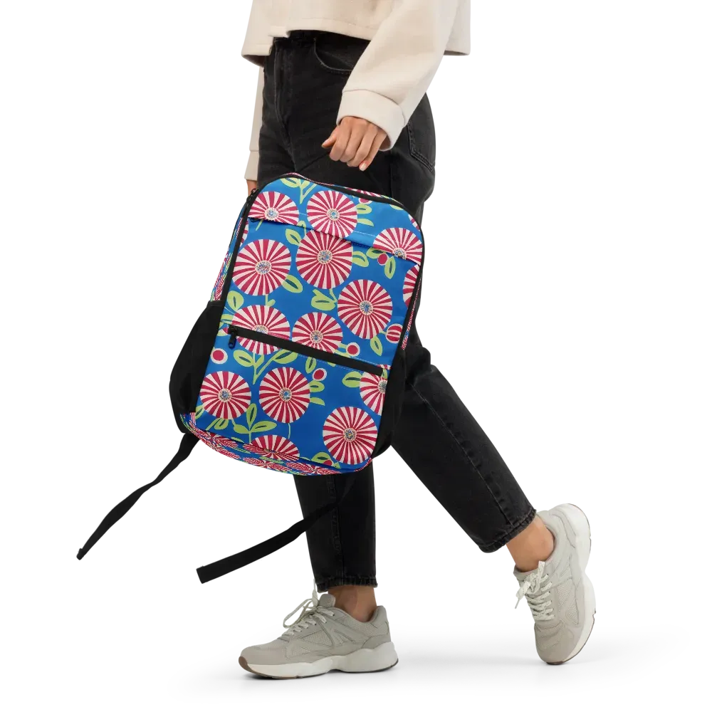 Radiant Garden Parade on Utility Backpack — Front