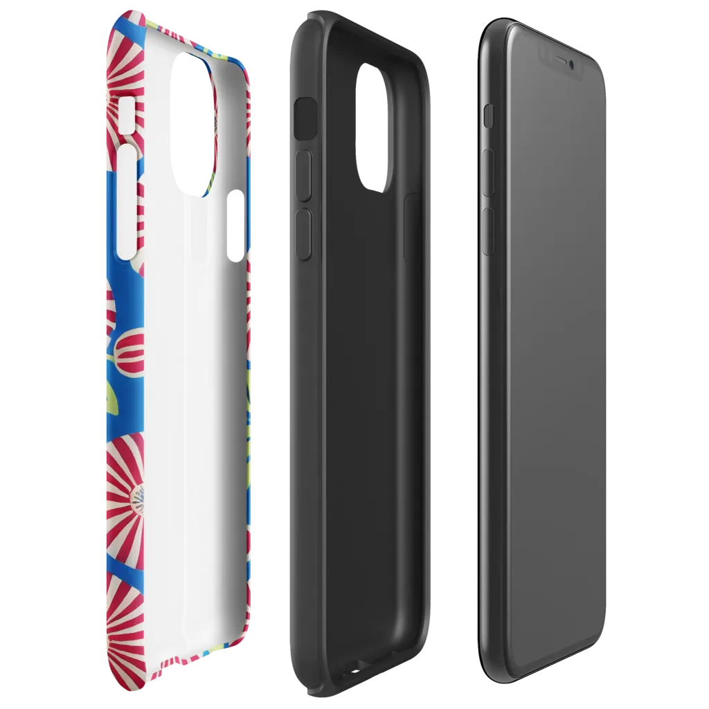 Radiant Garden Parade on Tough Case for iPhone® — Right