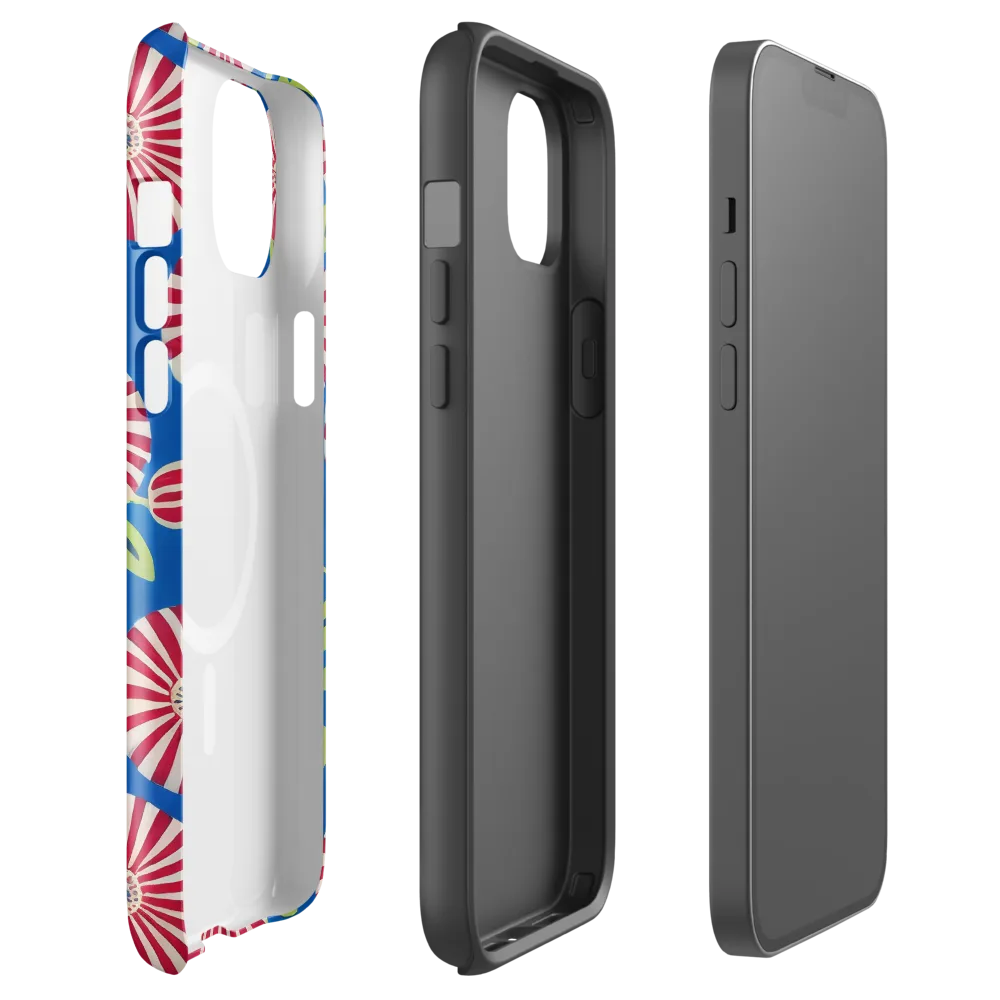 Radiant Garden Parade on MagSafe Tough Case for iPhone® — Front