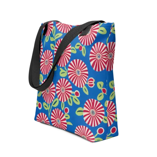 Radiant Garden Parade on a Tote Bag