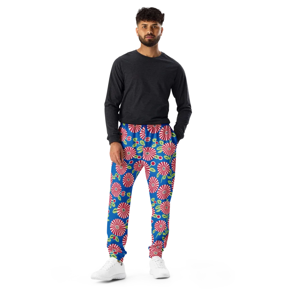 Radiant Garden Parade on Men's Joggers — Front