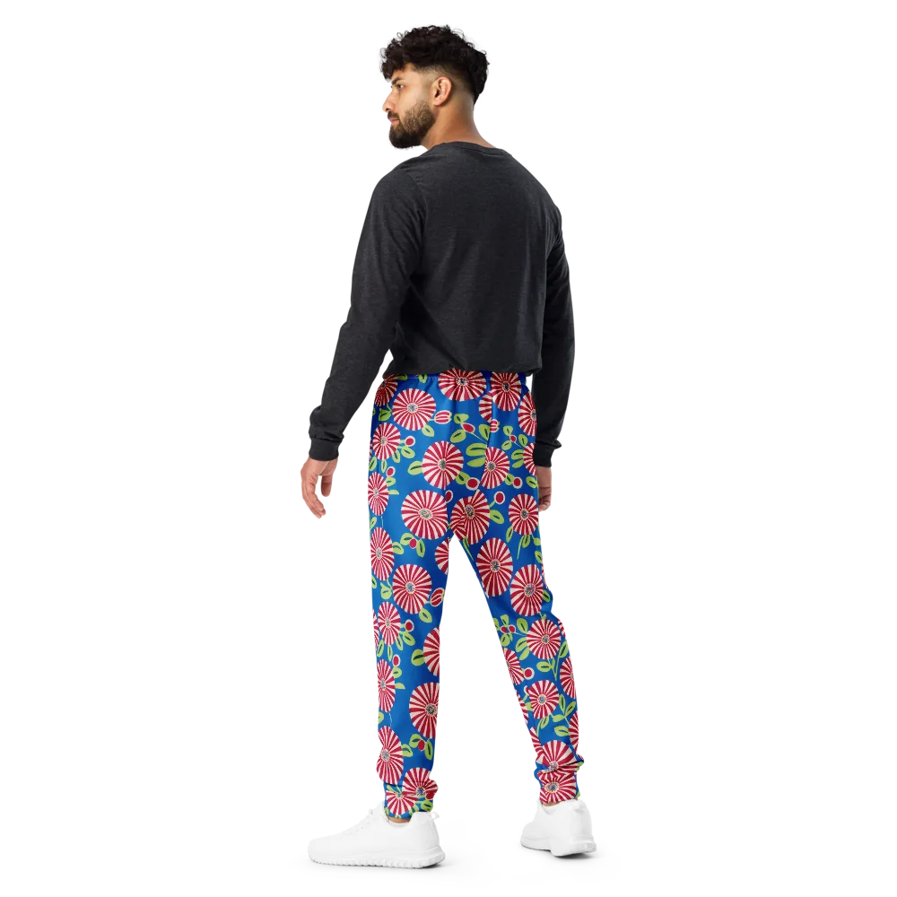 Radiant Garden Parade on Men's Joggers — Back