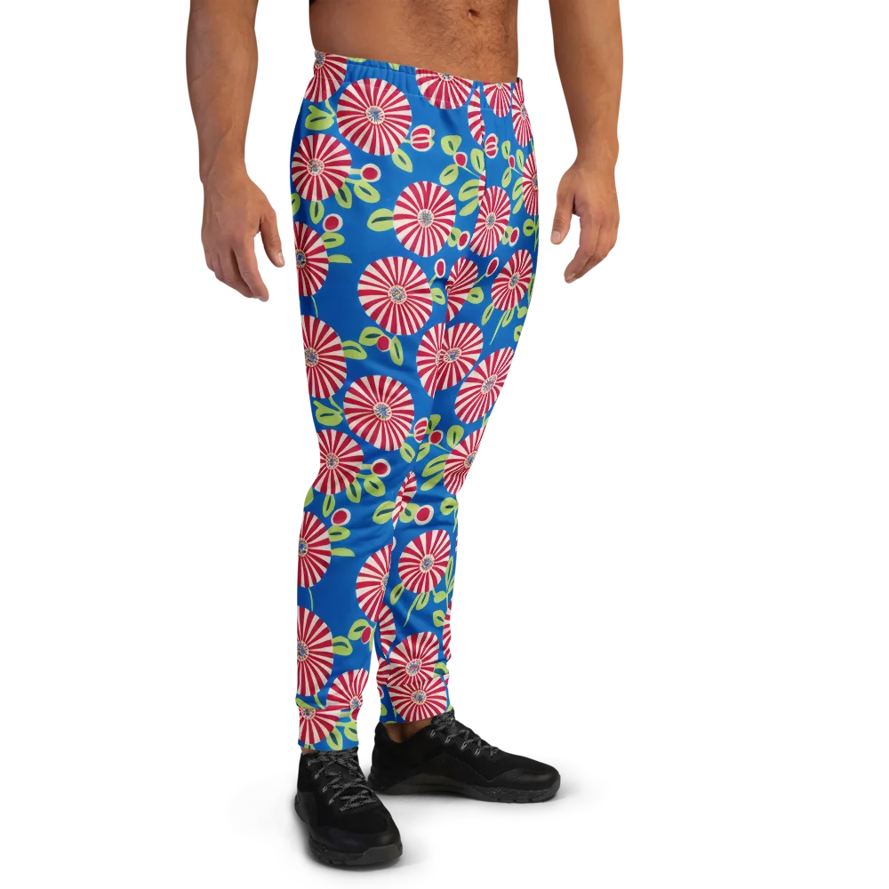 Radiant Garden Parade on Men's Joggers — Right