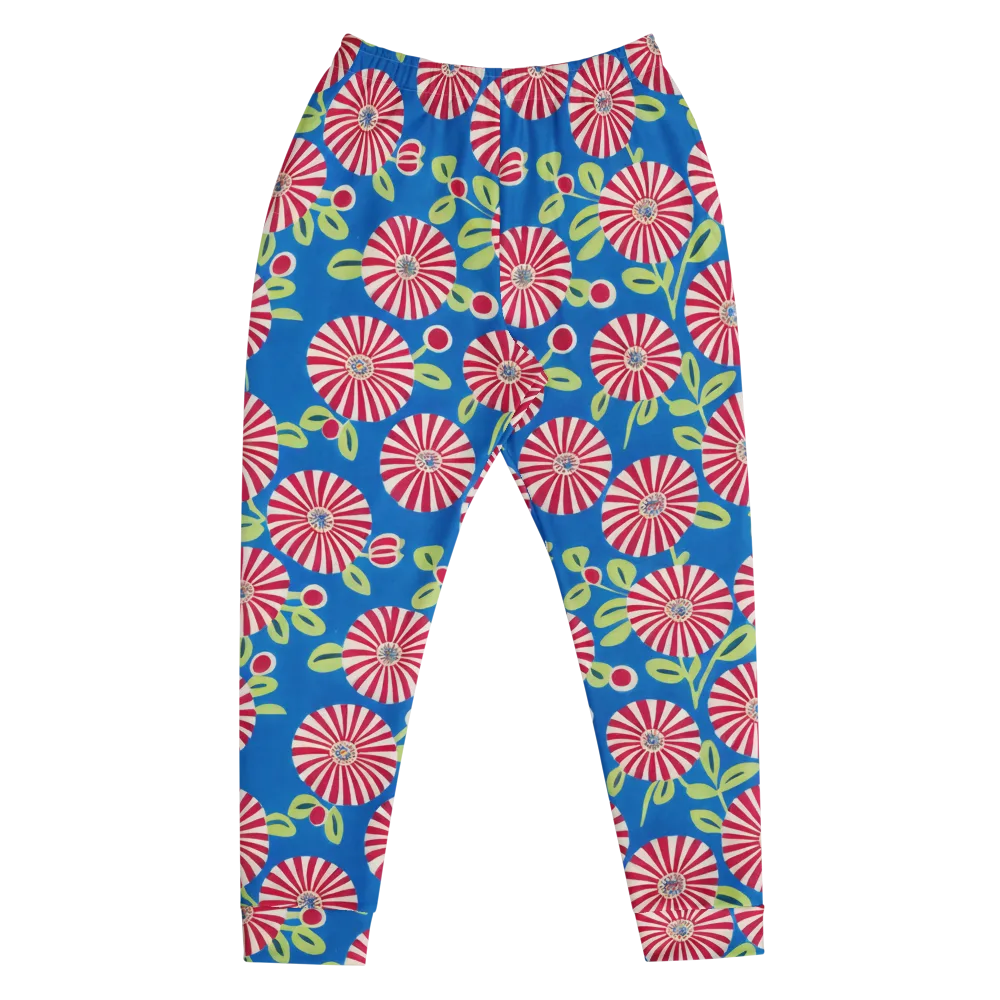 Radiant Garden Parade on Men's Joggers — Front