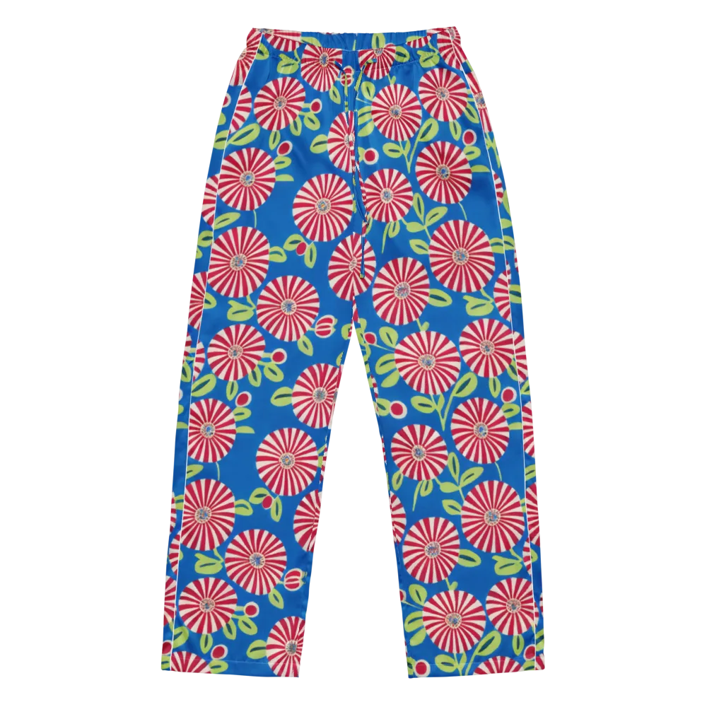 Radiant Garden Parade on Women's Pajama Pants — Front