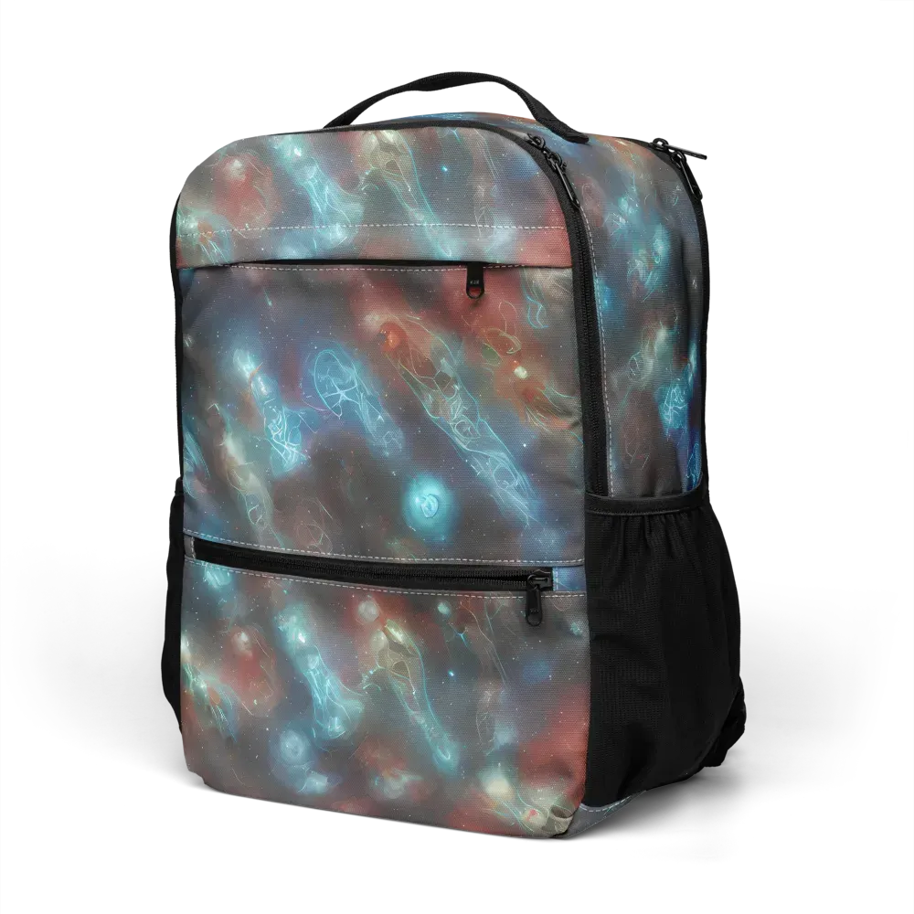 Astral Jellyfish on Utility Backpack — Left Front