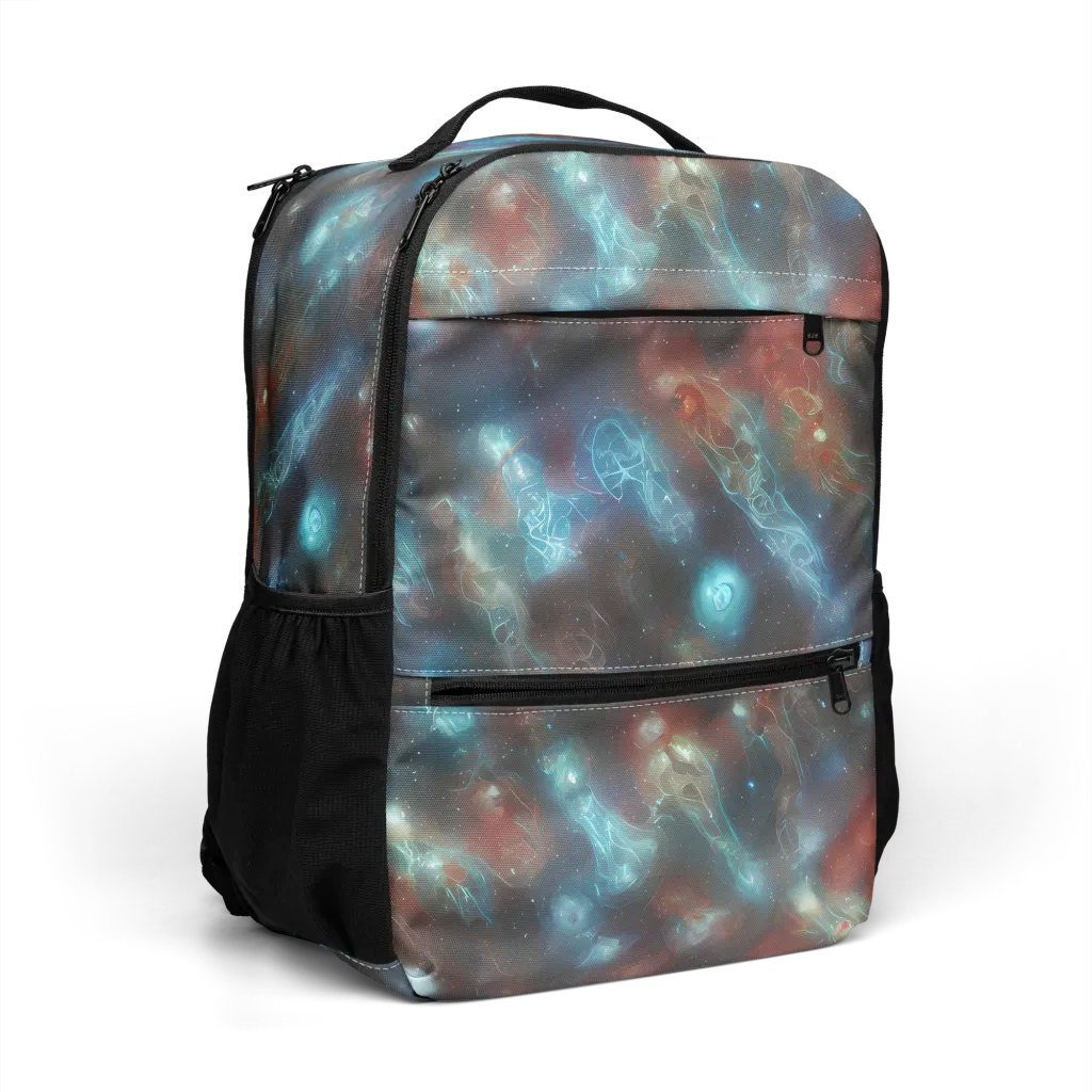 Astral Jellyfish on Utility Backpack — Right Front