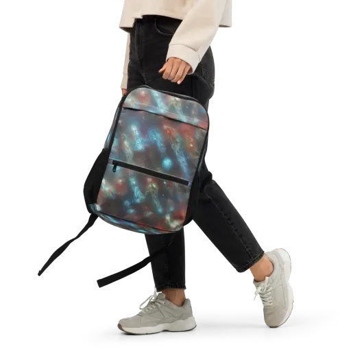 Astral Jellyfish on a Utility Backpack