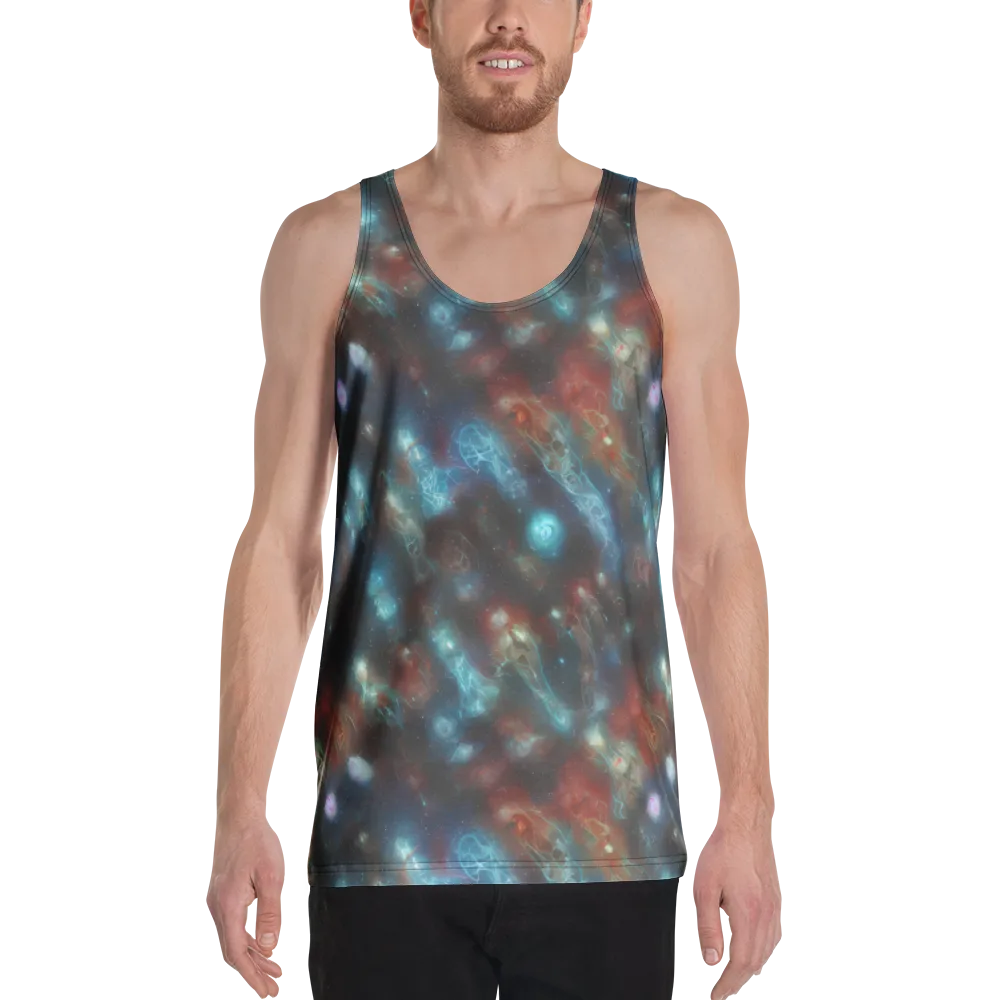 Astral Jellyfish on Men's Tank Top — Front