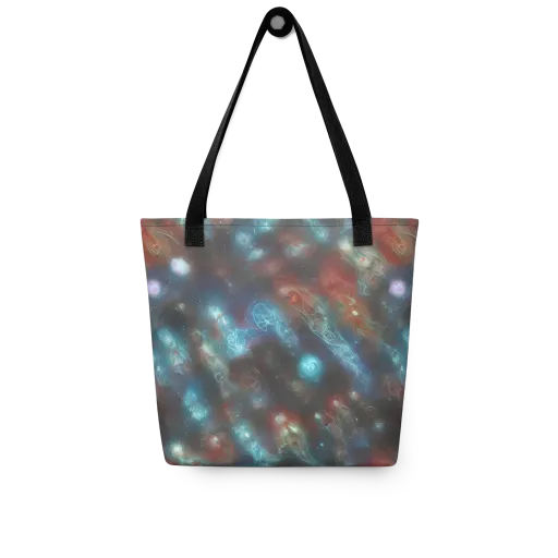 Astral Jellyfish on a Tote Bag