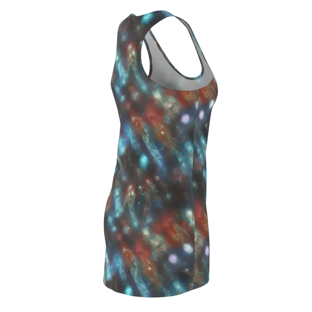 Astral Jellyfish on Racerback Dress — Back Side