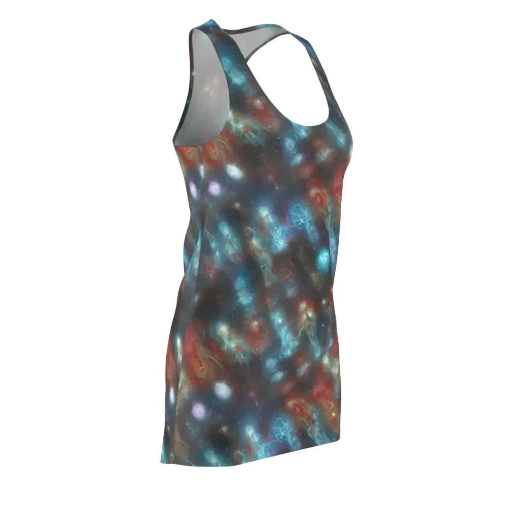 Astral Jellyfish on Racerback Dress — Front Side
