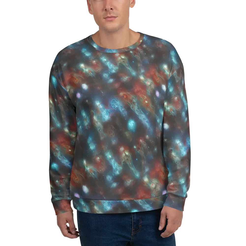 Astral Jellyfish on Sweatshirt — Front