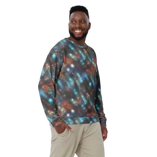 Astral Jellyfish on a Sweatshirt