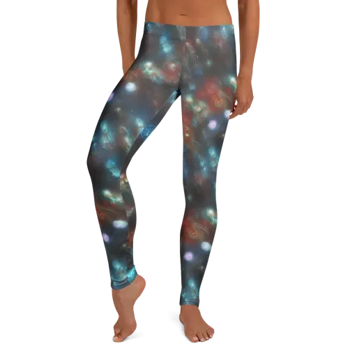 Astral Jellyfish on a Leggings