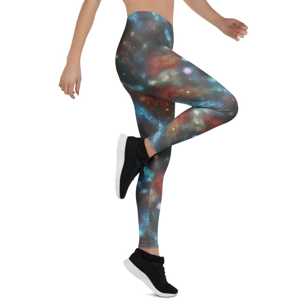 Astral Jellyfish on Leggings — Right