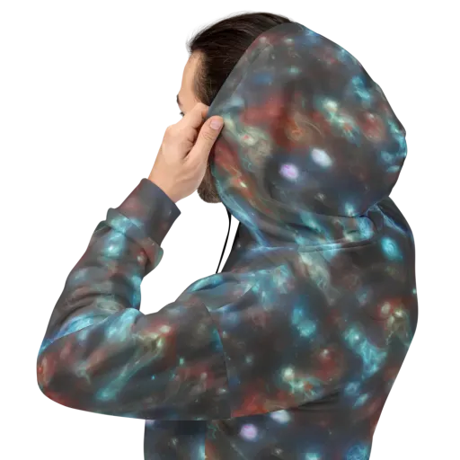 Astral Jellyfish on a Hoodie