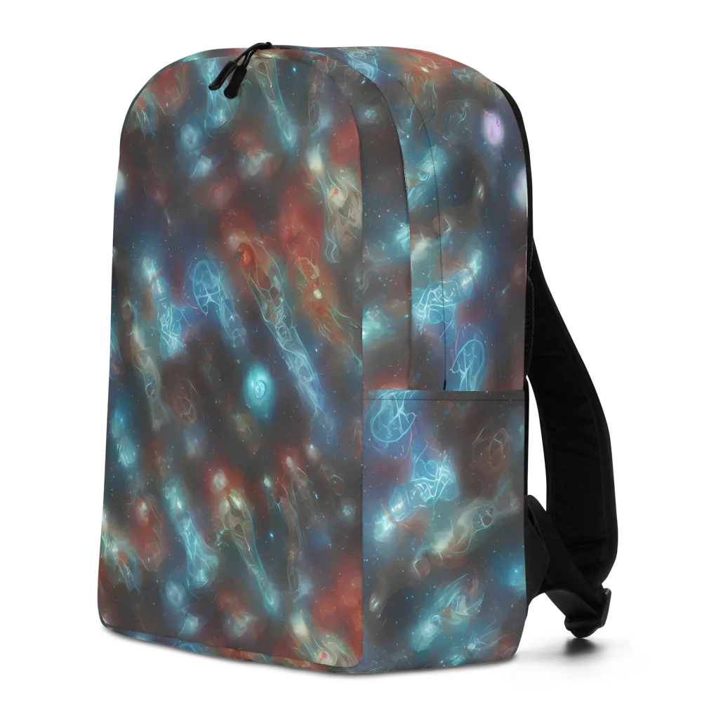 Astral Jellyfish on Minimalist Backpack — Left