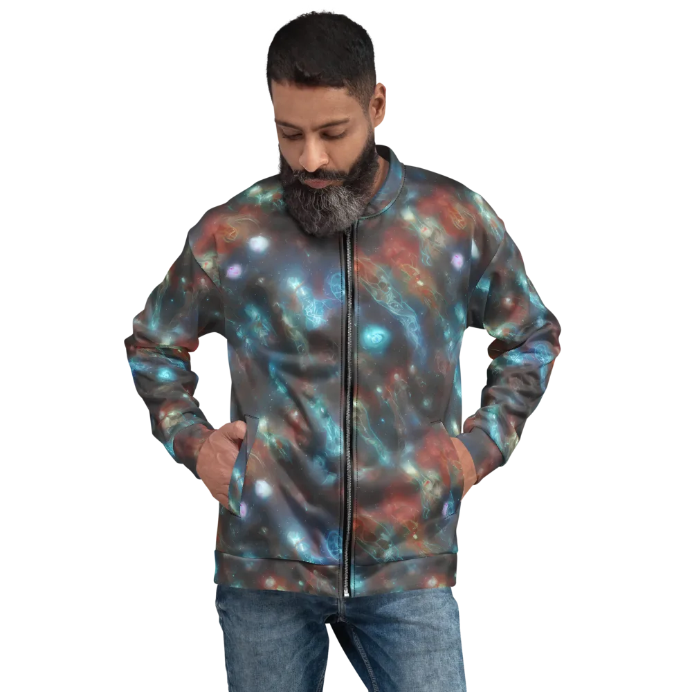 Astral Jellyfish on Bomber Jacket — Front