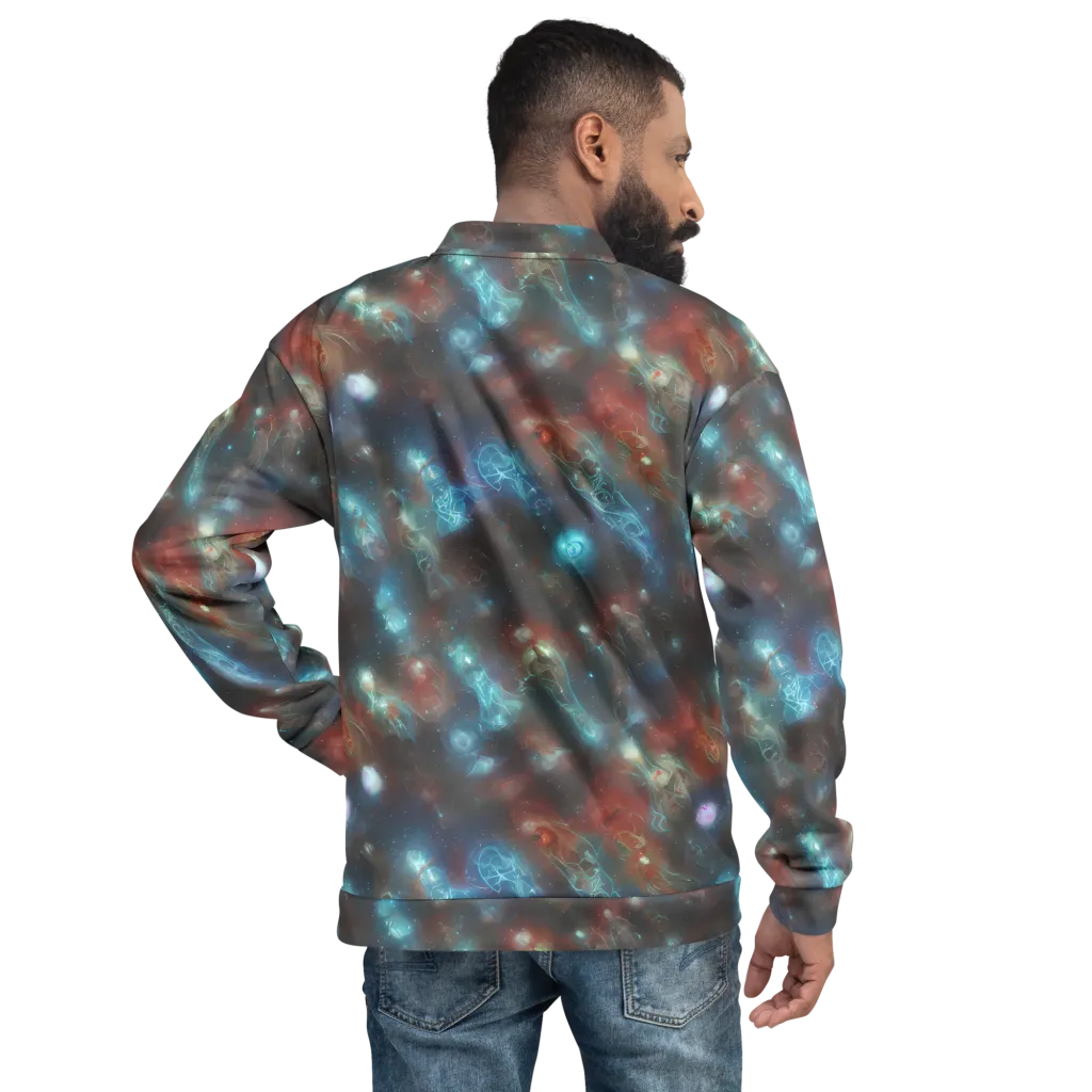 Astral Jellyfish on Bomber Jacket — Back