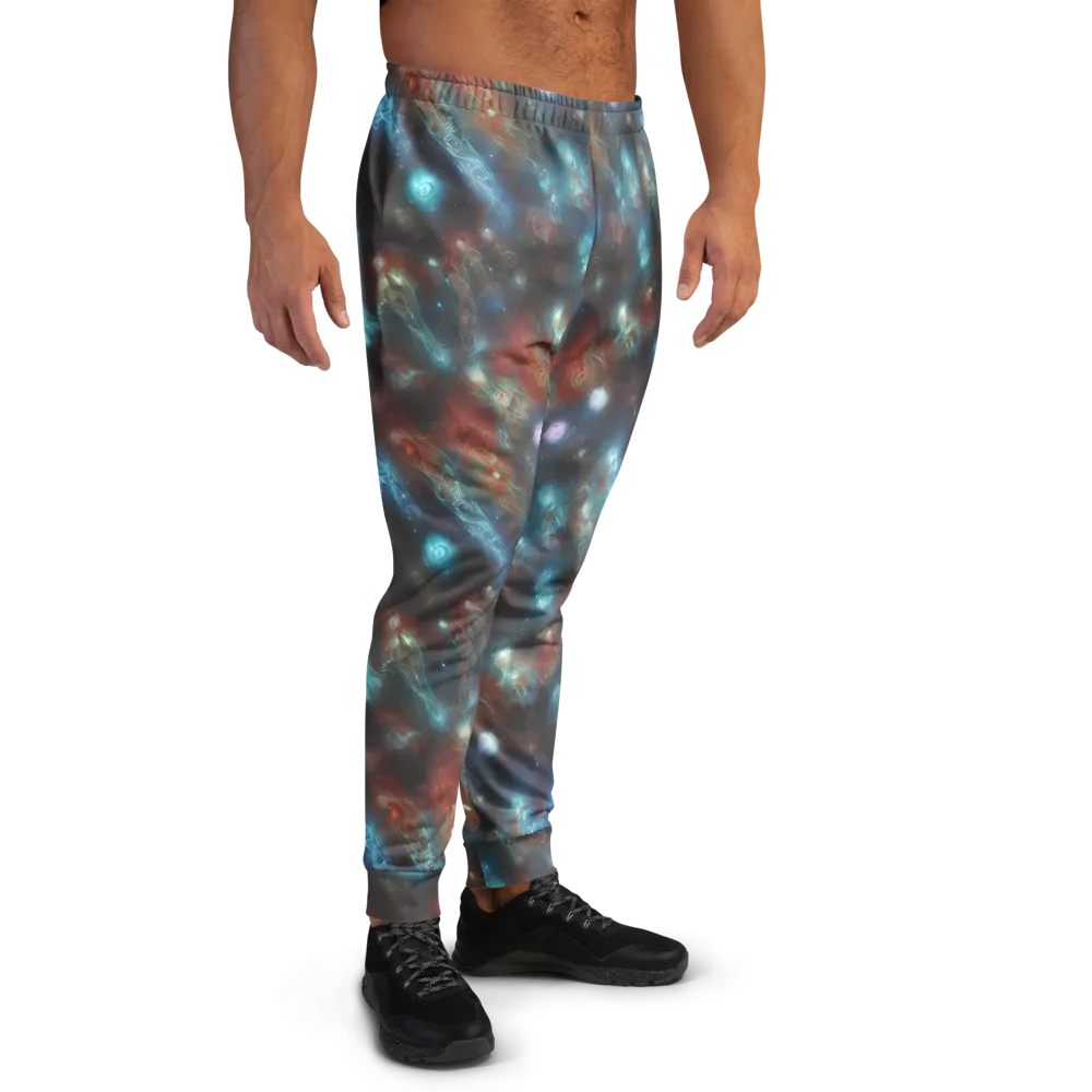 Astral Jellyfish on Men's Joggers — Right