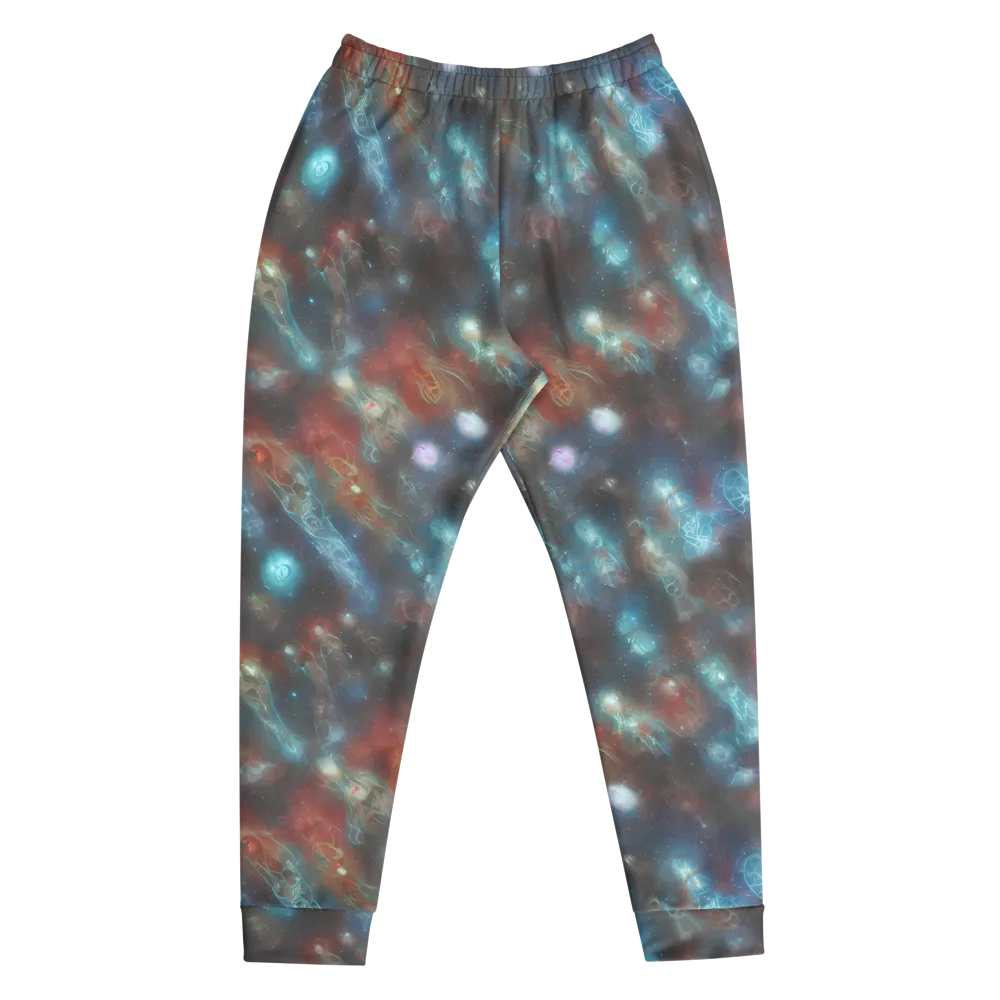 Astral Jellyfish on Men's Joggers — Front