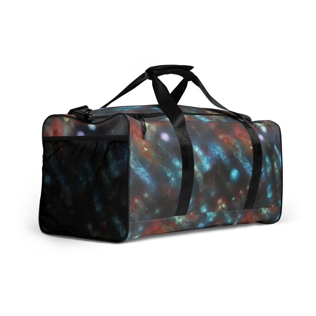 Astral Jellyfish on Duffle Bag — Right Front
