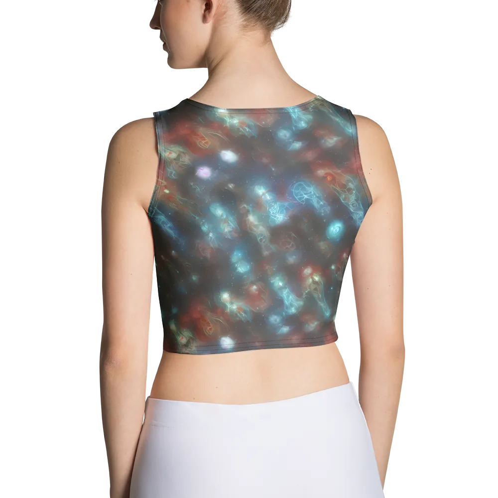 Astral Jellyfish on Crop Top — Back