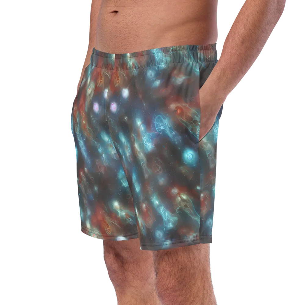 Astral Jellyfish on Swim Trunks — Left Front