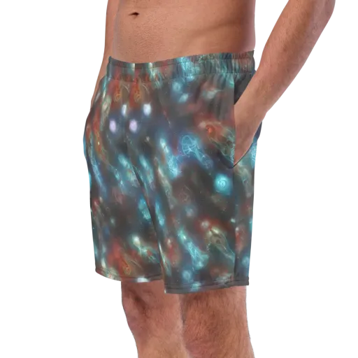 Astral Jellyfish on a Swim Trunks