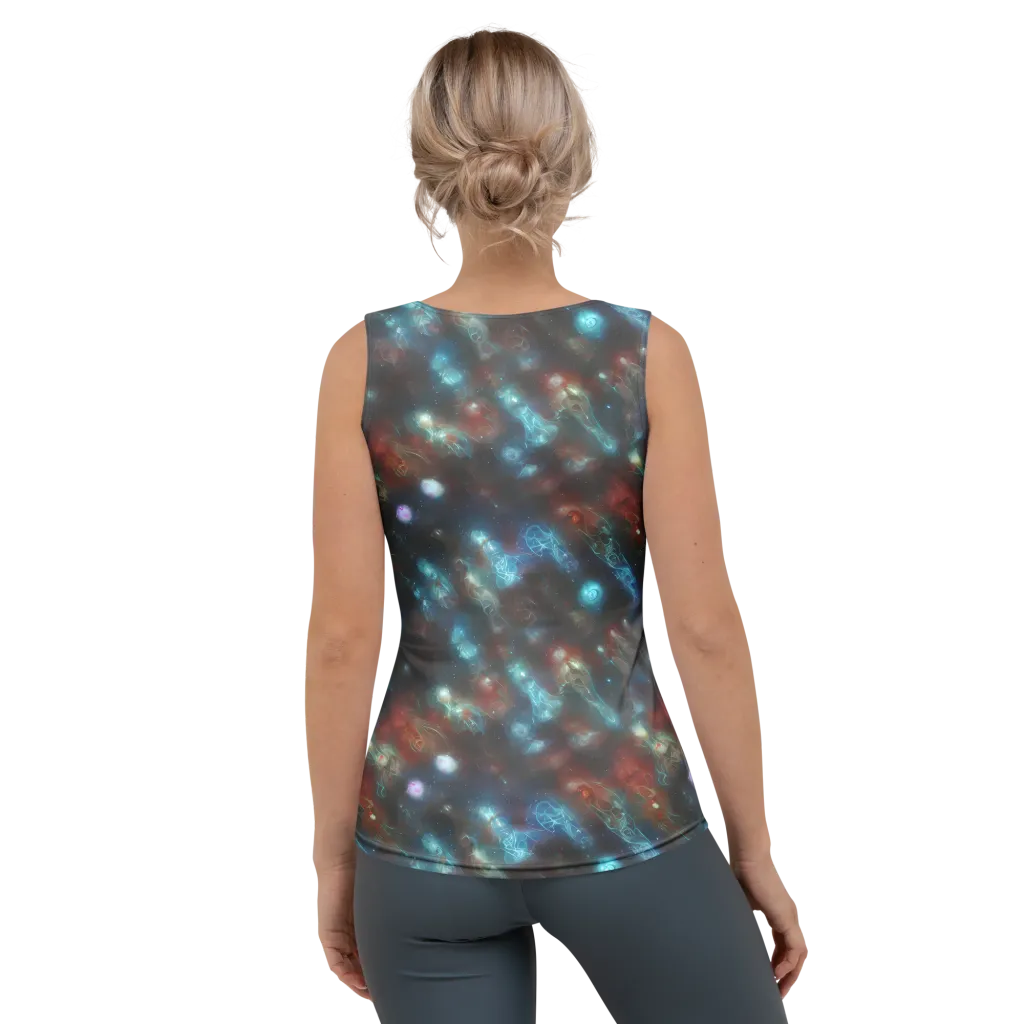 Astral Jellyfish on Women's Tank Top — Back