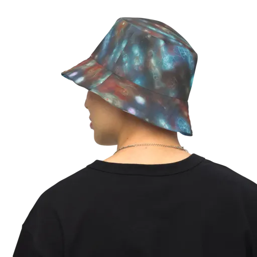 Astral Jellyfish on a Reversible Bucket Hat